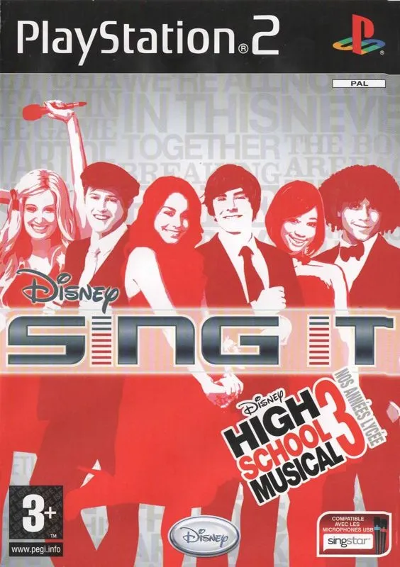 [PS2-GG-0004] Disney Sing It: High School Musical 3 Senior Year (Gut)