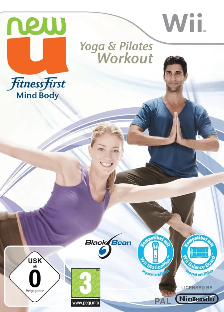 [WII-GS-0001] New U Fitness First Mind Body Yoga & Pilates Workout (Sehr Gut)
