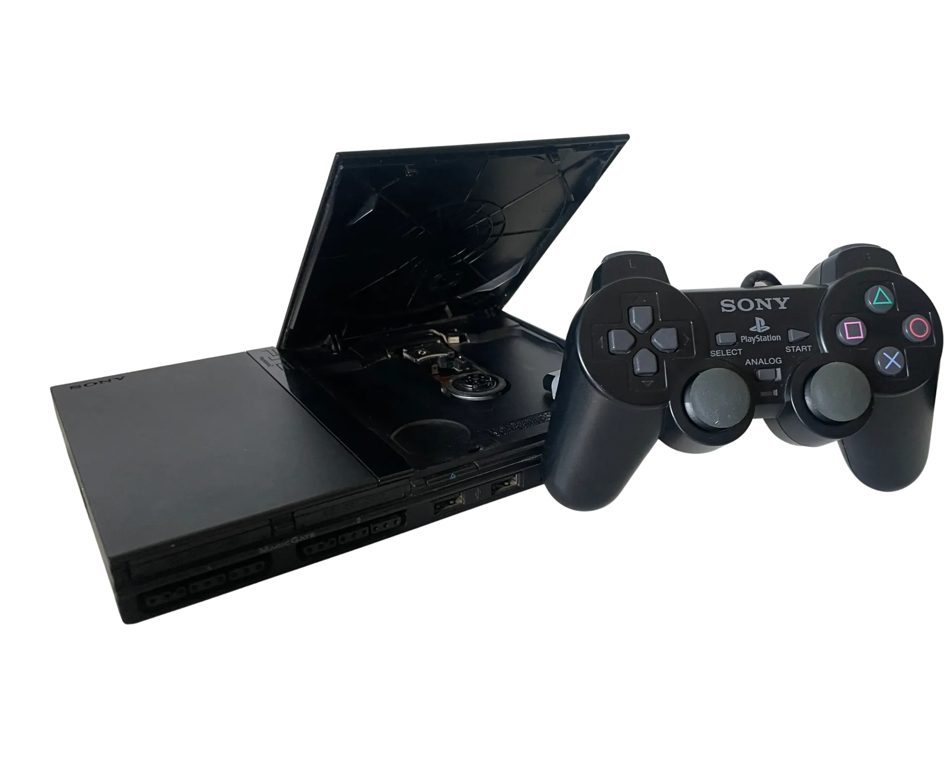 PlayStation 2 schwarz (SCPH-770XX) [SET]